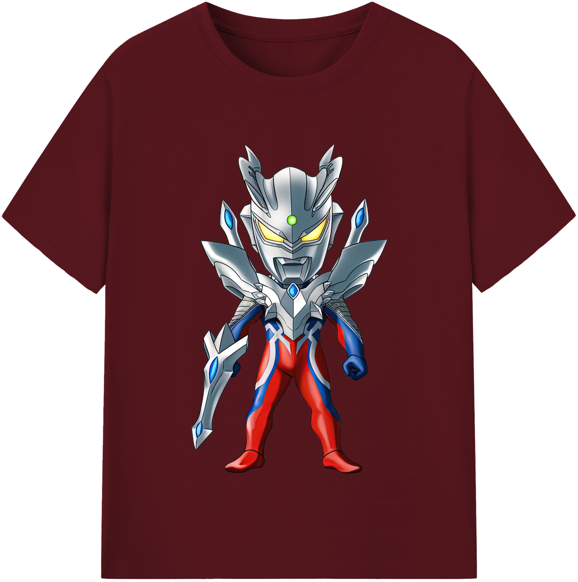 （画像用） ウルトラマン Ultraman 綿100％半袖Tシャツ（フロントプリント）